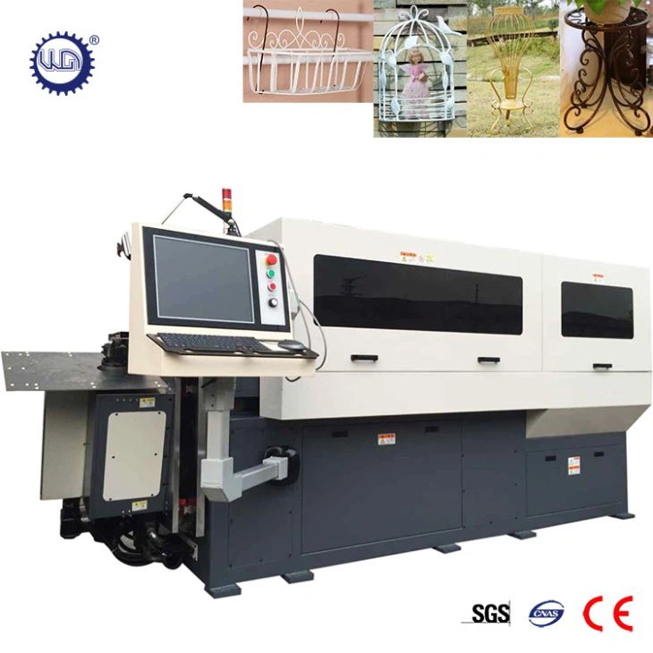 Machine à cintrer de fil en métal de la commande numérique par ordinateur 3D