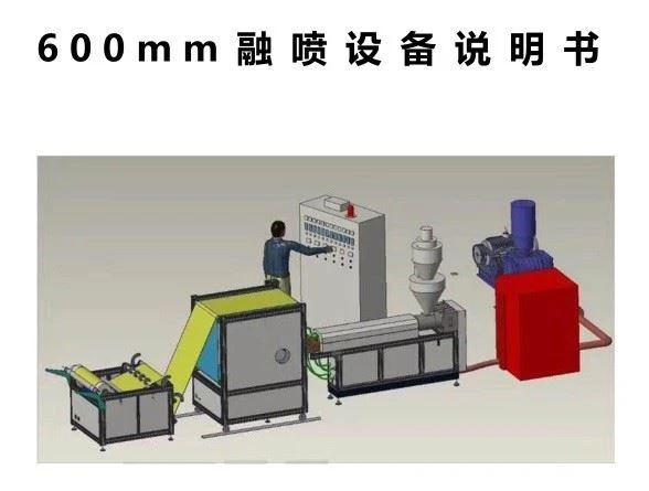 Standard-type Disposable Facial Mask Melt-blown Machine