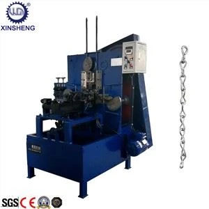 Machine de fabrication de chaîne automatique en forme de fer 8